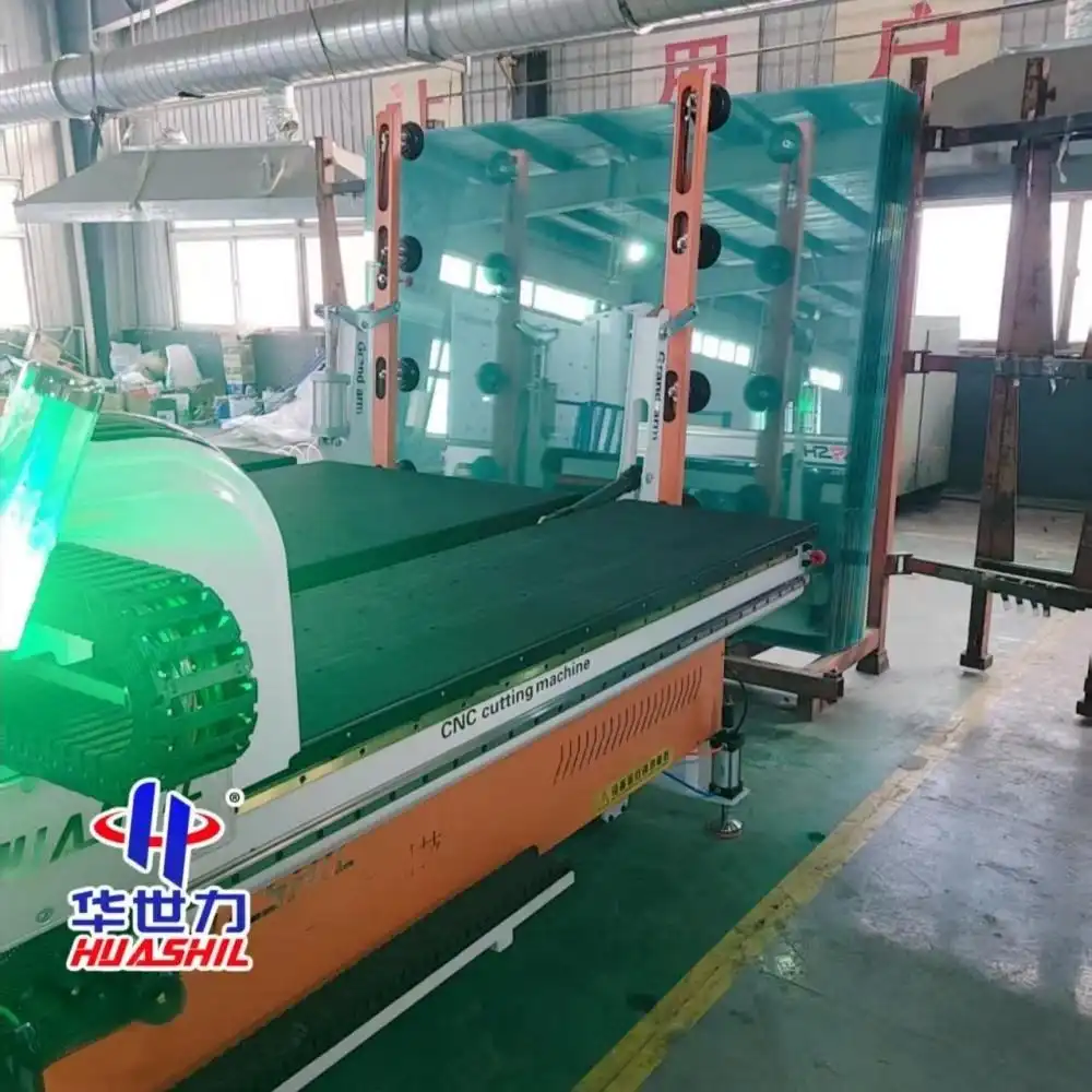 Automatic Glass Loading Machine for Industrial Glass Workshops